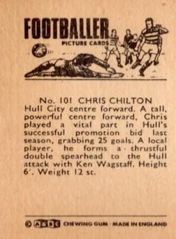 1966-67 A&BC Footballers #101 Chris Chilton Back