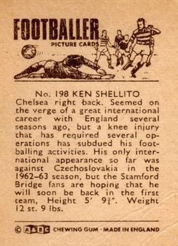 1966-67 A&BC Footballers #198 Ken Shellito Back