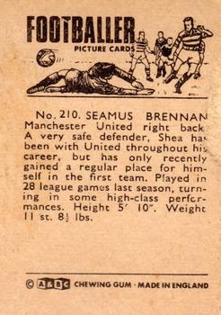 1966-67 A&BC Footballers #210 Seamus Brennan Back