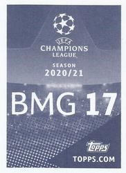 2020-21 Topps UEFA Champions League Sticker Collection #BMG 17 Alassane Plea Back