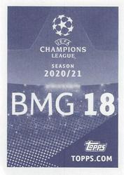 2020-21 Topps UEFA Champions League Sticker Collection #BMG 18 Marcus Thuram Back