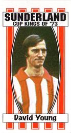 2003 Blackcat Sunderland FA Cup Heroes of '73 #12 David Young Front