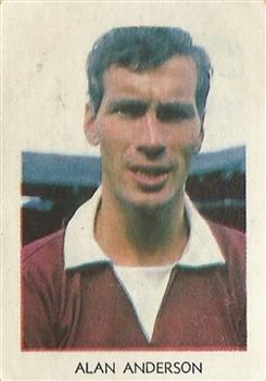 1967-68 A&BC Chewing Gum Footballers (Scottish) #32 Alan Anderson Front