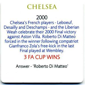 2007 Texaco The F.A. Cup Winners Hall of Fame #NNO Chelsea Back