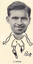 1938 John Sinclair Well Known Footballers (North Eastern Counties) #31 Robert Baxter Front