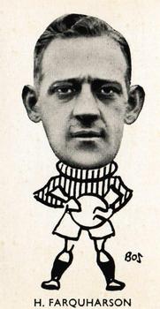 1938 John Sinclair Well Known Footballers (Scottish) #26 Hugh Farquharson Front