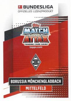 2020-21 Topps Match Attax Bundesliga #251 Denis Zakaria Back