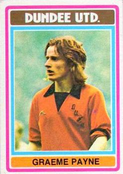 1976-77 Topps Footballers (Scottish, Red backs) #111 Graeme Payne Front