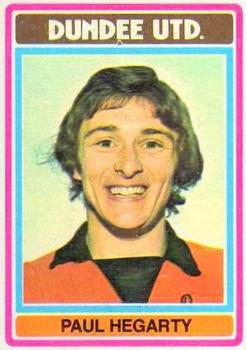 1976-77 Topps Footballers (Scottish, Red backs) #123 Paul Hegarty Front
