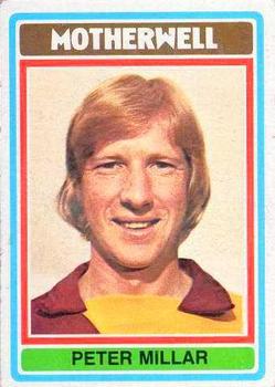 1976-77 Topps Footballers (Scottish, Red backs) #129 Peter Millar Front
