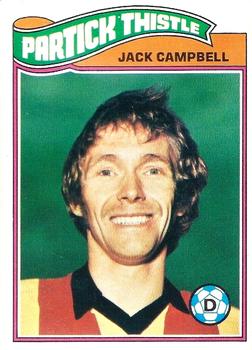 1978-79 Topps Footballers (Scottish, Green backs) #52 Jackie Campbell Front