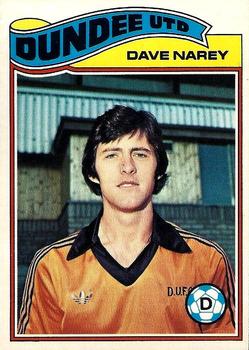1978-79 Topps Footballers (Scottish, Green backs) #103 Dave Narey Front