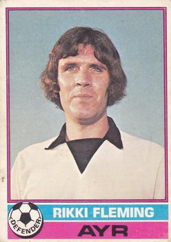 1977-78 Topps Footballers (Scottish, Yellow backs) #9 Rikki Fleming Front