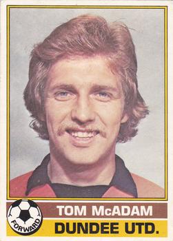 1977-78 Topps Footballers (Scottish, Yellow backs) #17 Tom McAdam Front