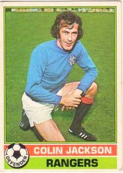 1977-78 Topps Footballers (Scottish, Yellow backs) #28 Colin Jackson Front