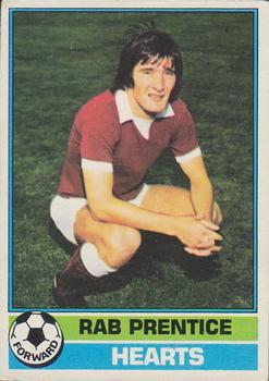 1977-78 Topps Footballers (Scottish, Yellow backs) #58 Rab Prentice Front