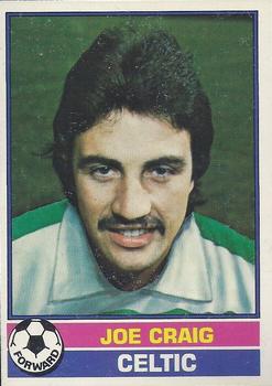 1977-78 Topps Footballers (Scottish, Yellow backs) #128 Joe Craig Front