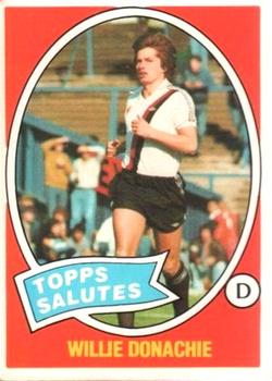 1979-80 Topps Footballers (Scottish, Red backs) #117 Willie Donachie Front
