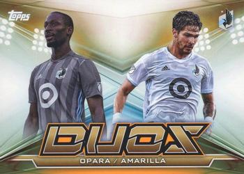 2020 Topps MLS - Duos Orange #MD-12 Ike Opara / Luis Amarilla Front
