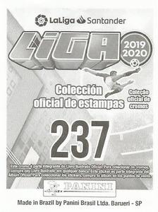 2019-20 Panini LaLiga Santander Stickers (Brazil) #237 Jordi Masip Back
