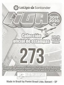 2019-20 Panini LaLiga Santander Stickers (Brazil) #273 Rafinha Alcantara Back