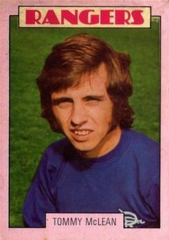 1973-74 A&BC Footballers (Scottish, Red backs) #1 Tommy McLean Front