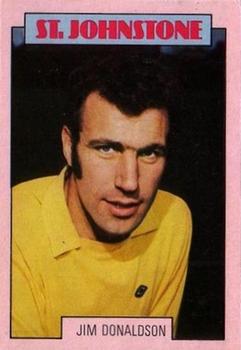 1973-74 A&BC Footballers (Scottish, Red backs) #36 Jim Donaldson Front