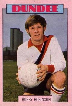 1973-74 A&BC Footballers (Scottish, Red backs) #90 Bobby Robinson Front
