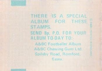 1971-72 A&BC Gum English Footballers (Purple Backs) - Team Logo Stamps #NNO Derby County Back