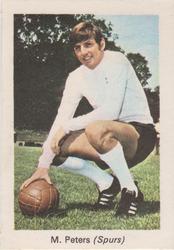 1971-72 IPC Magazines My Favourite Soccer Stars (Buster and Jet) #9 Martin Peters Front