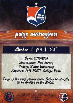 2020 Parkside NWSL Challenge Cup #10 Paige Monaghan Back