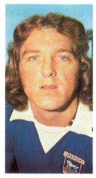 1975-76 IPC Magazines Soccer Super Stars of Britain #17 Kevin Beattie Front