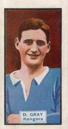 1930 D.C. Thomson Footballers and Cars #23 Dougie Gray Front