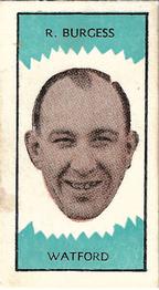 1959 Clevedon Confectionery Football Club Managers #22 Ron Burgess Front