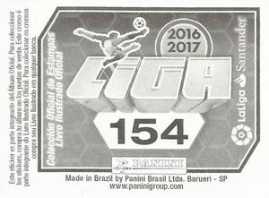 2016-17 Panini LaLiga Santander Stickers (Brazil) #154 Iago Aspas Back
