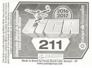 2016-17 Panini LaLiga Santander Stickers (Brazil) #211 Lillo Back