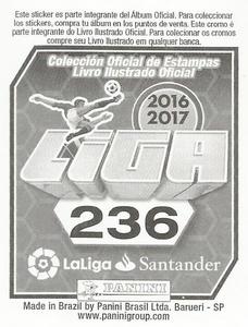 2016-17 Panini LaLiga Santander Stickers (Brazil) #236 Gabriel Mercado Back
