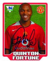2005-06 Merlin F.A. Premier League 2006 #303 Quinton Fortune Front