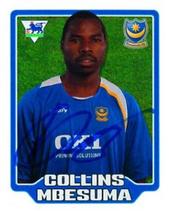 2005-06 Merlin F.A. Premier League 2006 #389 Collins Mbesuma Front