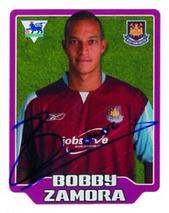 2005-06 Merlin F.A. Premier League 2006 #496 Bobby Zamora Front