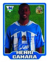 2005-06 Merlin F.A. Premier League 2006 #518 Henri Camara Front