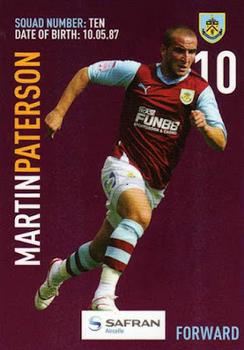 2010-11 Burnley F.C. Clarets #10 Martin Paterson Front