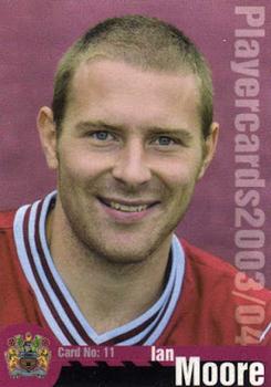 2003-04 Burnley F.C. #11 Ian Moore Front