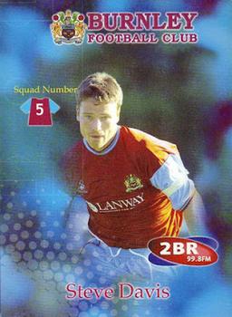 2001-02 Burnley F.C. #5 Steve Davis Front
