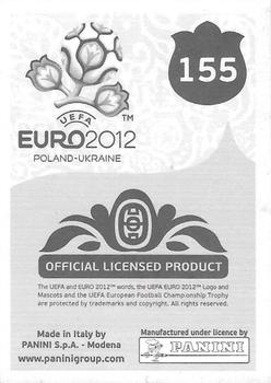 2012 Panini UEFA Euro 2012 Stickers - German #155 Tomáš Rosický Back