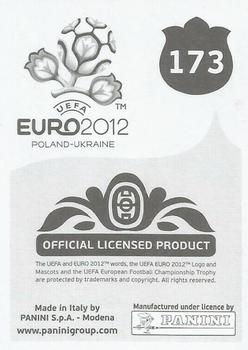 2012 Panini UEFA Euro 2012 Stickers - German #173 John Heitinga Back