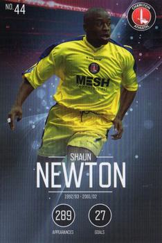 2015-16 Charlton Athletic F.C. 110-Year Anniversary Card Collection #44 Shaun Newton Front