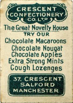 1925 Crescent Confectionery Footballers #NNO Arthur Dorrell Back