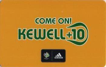 2006 Adidas World Cup #NNO Harry Kewell Back