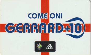 2006 Adidas World Cup #NNO Steven Gerrard Back